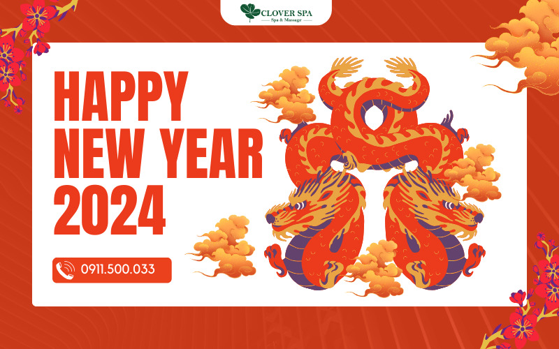 Chào đón năm mới cùng Clover Spa