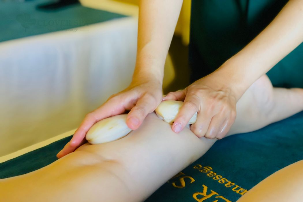 massage ốc vít - dịch vụ chỉ có tại Clover spa